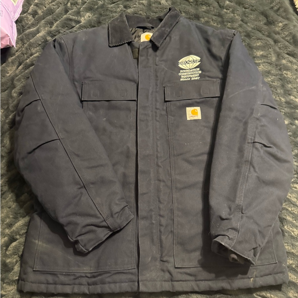 Large CARHARTT FIRM DUCK INSULATED TRADITIONAL COAT